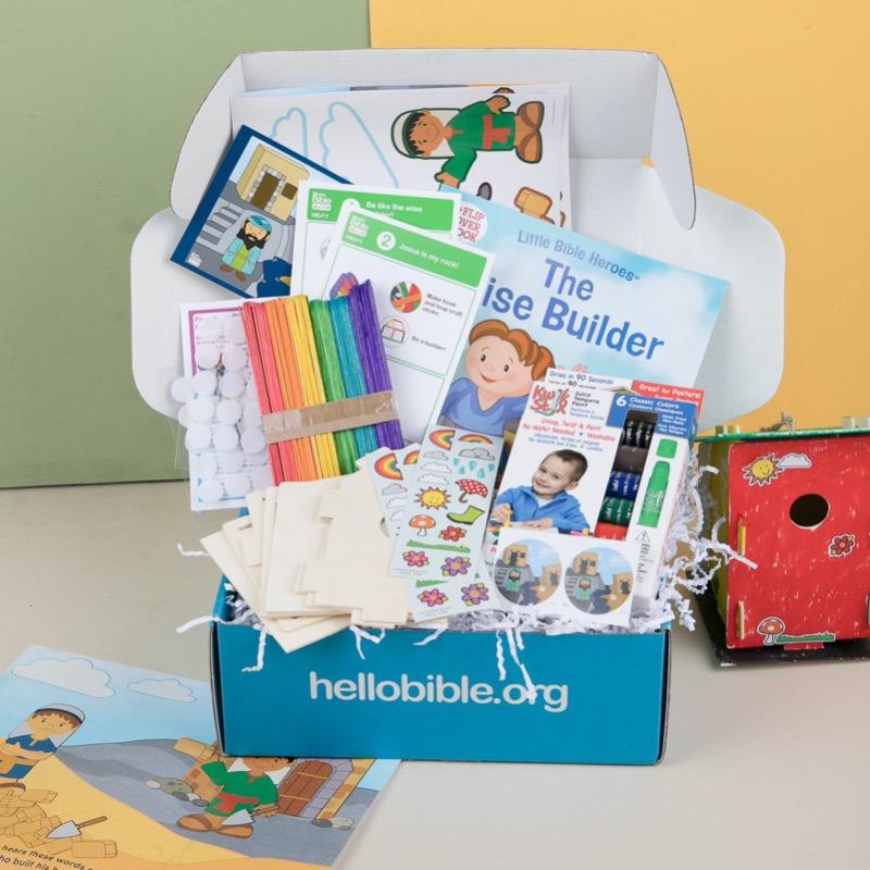 HelloBible Junior (ages 3-5) - The Wise Builder